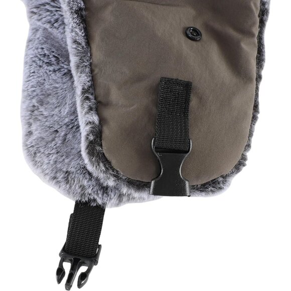 Water Repellent Trapper Hat for Men Women with Face Mask for Cold Weather - Picture 6 of 7